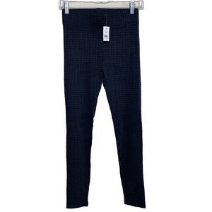 NWT Lou & Grey for LOFT  Plaid Leggings Women’s XS Rayon Blend High Waist Stret